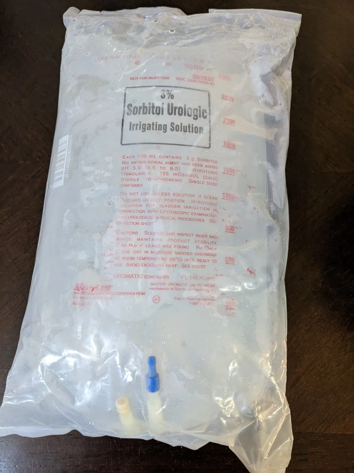 Solución de riego urológica Baxter 3% sorbitol Foto 1 de 1