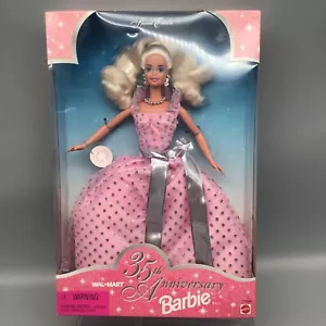 Vintage 1997 Mattel 35th Anniv. Barbie Doll Walmart Exclusive (17245) - Picture 1 of 7