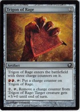 Trigon of Rage *FOIL Uncommon* Magic MtG x1 Scars of Mirrodin SEE DESCRIPTION