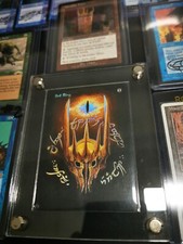 Sol Ring The Lord Of The Ring:Altered Card By FZart Official Artist FOIL 1 of 1