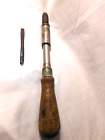Vintage Yankee North Bros. Philadelphia No. 30 Ratcheting Screwdriver Tool w/Bit