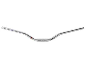 Nitto B801AA SSB 31.8mm Clamp | 730mm Wide Riser Handlebars in Silver - Picture 1 of 3