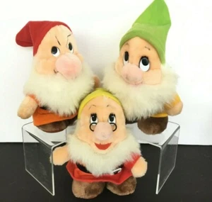 Lotto 3 Nani Disney Doc Happy Grump Vintage - Foto 1 di 3