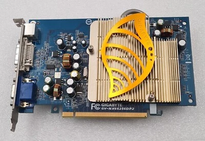 Nvidia GeForce 6600 GIGABYTE GV-NX66256DP2 PCB Graphics Card 256MB DDR2 - Image 1 of 4