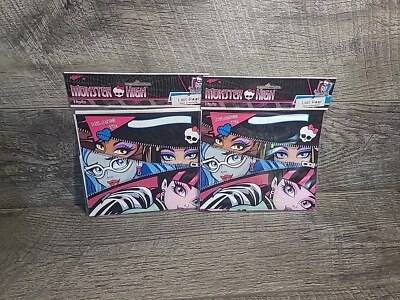 2X Monster High Loot Treat Bag Birthday Party Kids Supplies  8ct Each-16 Total  - Image 1 of 4