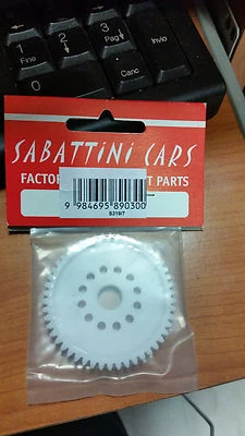 THUNDER TIGER-SABATTINI CARS MAIN SPUR GEAR 46T MTA4 delerin S319/6 Sabattini Cars Thundertiger