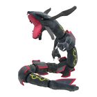 Peluche anime noir brillant Rayquaza 30 pouces jouet dragon en peluche animal poupée douce