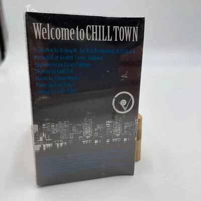 Chill E.B. – Welcome To Chill Town - Promo Cassette Single (Sealed) VR 693 1993 - Image 1 of 4