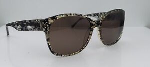 MODA IM107 Black Lace Oval Sunglasses Italy FRAMES ONLY
