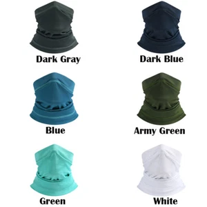 Summer UPF50 Neck Gaiter Face Mask Breathable Bandana Balaclava for Men Women US - Picture 1 of 126