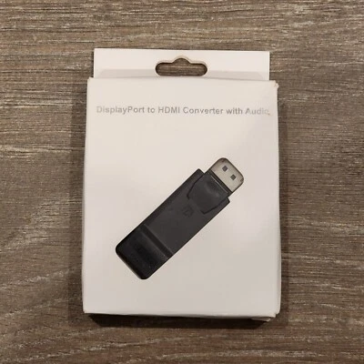 DisplayPort to HDMI Converter with Audio LPCM 1.1a Input 225MHz 2.25Gbps 12bit - Image 1 of 2