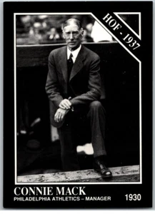 #46 Connie Mack HOF 1991 TSN Conlon Collection Philadelphia Athletics - Picture 1 of 2