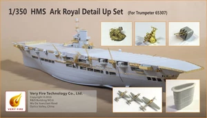 VeryFire VF350004 1/350 HMS Ark Royal 1939 Aircraft carrier Detail up set - Picture 1 of 3