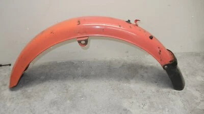 1970 SUZUKI TC90 TC 90 BLAZER REAR FENDER WITH MUD FLAP 63110-25000-159 - Image 1 of 4