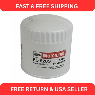 Filtro de aceite de motor Motorcraft FL-820-SB12 Foto 1 de 4