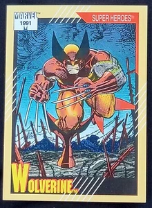 Wolverine 1991 Marvel Universe serie 2 cartas #50 LOGAN X-MEN - Imagen 1 de 2