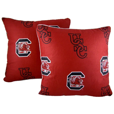 South Carolina Gamecocks Decorative Pillow Cover