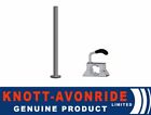 Genuine Knott Avonride 48mm Trailer Long Propstand 750mm and Pressed Steel Clamp