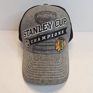 RETRO NHL CHICAGO BLACKHAWKS "2013 STANLEY CUP CHAMPIONS" Hat - Picture 1 of 8