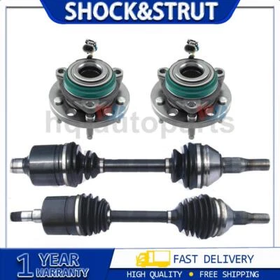 Eje CV + cojinete de cubo de rueda para Cadillac Fleetwood 4,9 L 1992 Foto 1 de 4