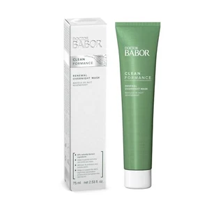 Babor Clean Formance Renewal Overnight Mask - Full Size 2.53oz/75ml Sealed - Picture 1 of 1