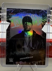 UNDERTAKER Topps Finest WWE 2025 INTIMIDATORS Die Cut Silver Refractor 02/75 - Picture 1 of 4