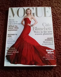 VOGUE UK Magazine - June 2005 - Cate Blanchett  Cover - SUPERB CONDITION - Picture 1 of 8