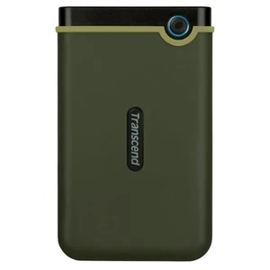 Transcend StoreJet 25M3 1TB Rugged External Hard Drive USB 3.1 Military Green - Picture 1 of 7