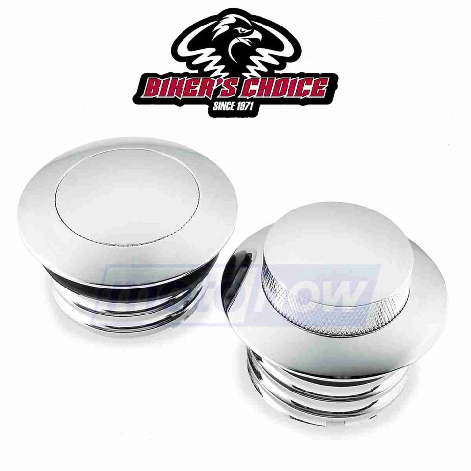 Bikers Choice Opo Up Gas Cap Set for 1986-1995 Harley Davidson XLH883DLX md Foto 1 de 4