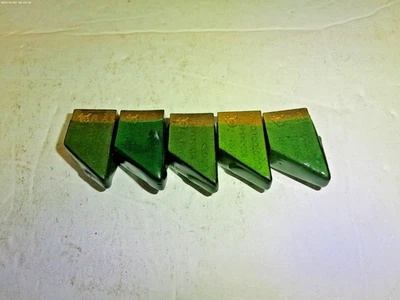 Esco Mill Hog MBB-2 Bevel Blade- .750in wide (19.1mm) 37-1/2º TiN lot of 5