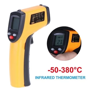 Industrie Laser Infrarot Thermometer Pyrometer Temperaturmessgerät -50+380°C DHL - Bild 1 von 12