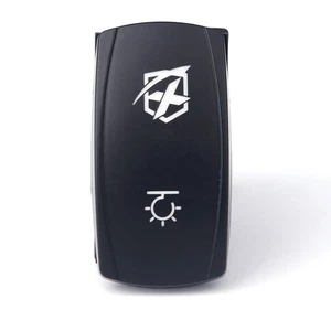 5 Pins LED Light Control Rocker Switch for JEEP ATV UTV Car Truck Boat Marine - Picture 1 of 10