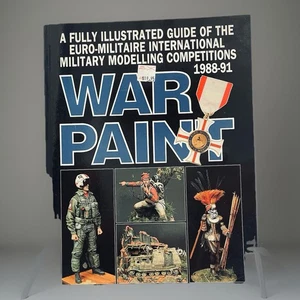 WAR PAINT EURO-MILITAIRE  Vol.1 War Modelling Paint Photo Reference Book #693 - Foto 1 di 5