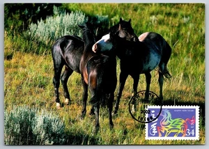 #3559 Chinese Lunar New Year Horse FDC Maxi Card - Picture 1 of 2