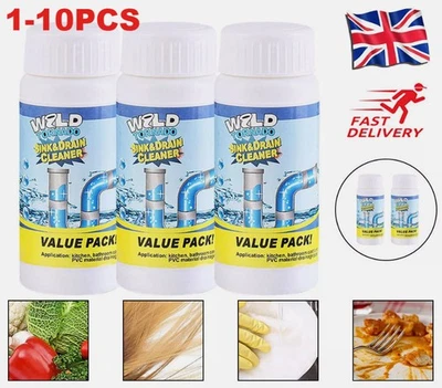 Wild Tornado Powerful Sink Drain Cleaner High Efficiency Clogging Clean Tool - Image 1 of 4