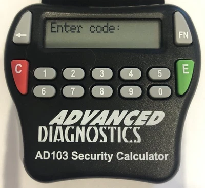 Calculadora de seguridad Advanced Diagnostics AD103 para código T/MVP Smart Dongle Foto 1 de 4