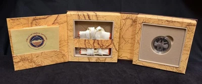 2004-P Lewis & Clark Commemorative Dollar Coin & Pouch Set Box & COA in OGP(298) - Image 1 of 4