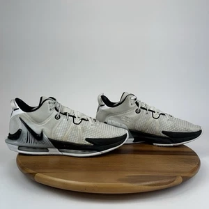 Zapatillas deportivas bajas de baloncesto para hombre Nike LeBron Witness 7 TB blancas talla 11 D - Imagen 1 de 9