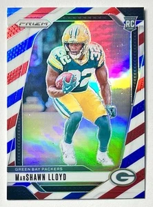 2024 Prizm MarShawn Lloyd RWB Prizm Refractor Rookie SP RC #374 Packers *READ* - Bild 1 von 15