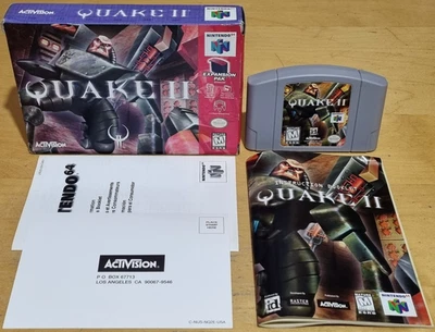 Quake II 2 for Nintendo 64 N64 Complete NTSC - U/C American Import - Image 1 of 4