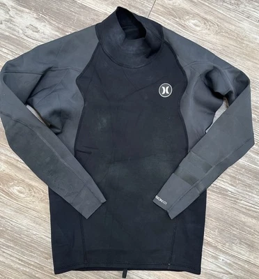 Camisa de traje de neopreno Hurley Fusion 101 manga larga negra M o L ver fotos Foto 1 de 4