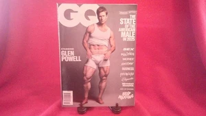 GQ Magazine, October 2025, Glenn Powell, The State of the American Male in 2025 - Picture 1 of 2