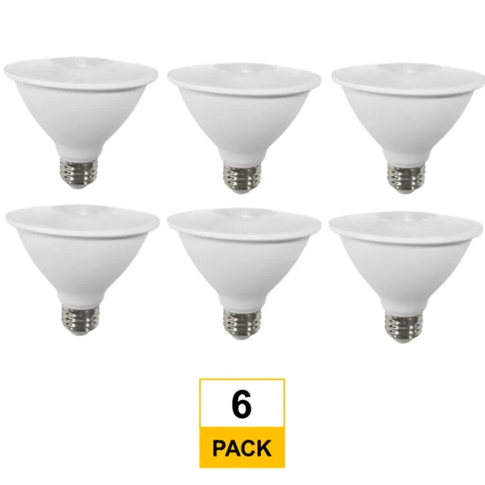 Halco LED PAR30S Flood 11W 2700K 40D Dim 80+ CRI 850L Essential (6-pk) 80216 - Image 1 of 4