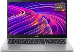 Acer Aspire Go 15 Laptop 15.6" AMD Ryzen 7 16GB RAM 512GB SSD Silver Win 11 - Picture 1 of 9