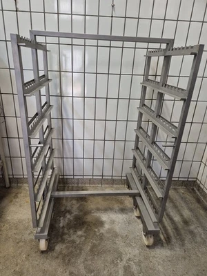 Rauchwagen Wurstwagen Wurstabhängewagen Metzgerei Edelstahl - Bild 1 von 2