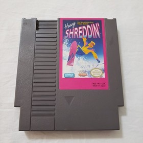 Nintendo NES Heavy Shreddin' game cartridge  - Tested Works