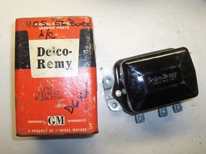 NOS Delco Voltage Regulator - 1956 Buick w/ A.C. - 1119162 - Picture 1 of 3