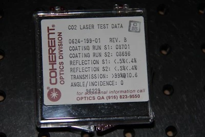  Óptica coherente CO2 0624-199-01 Rev. B   Foto 1 de 3