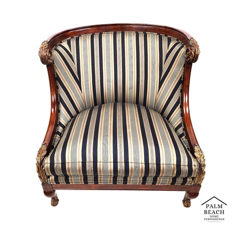 Lounge Settee Chair by Marge Carson Cover