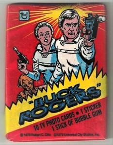 1978 BUCK ROGERS TV PHOTO CARDS Topps Wax Pack